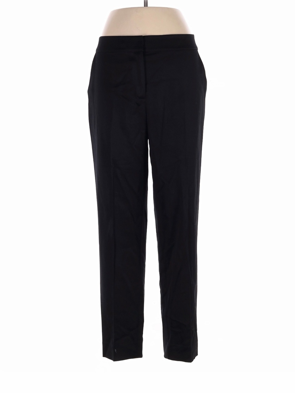 St. John Black Wool Dress Pants Trousers Size 6